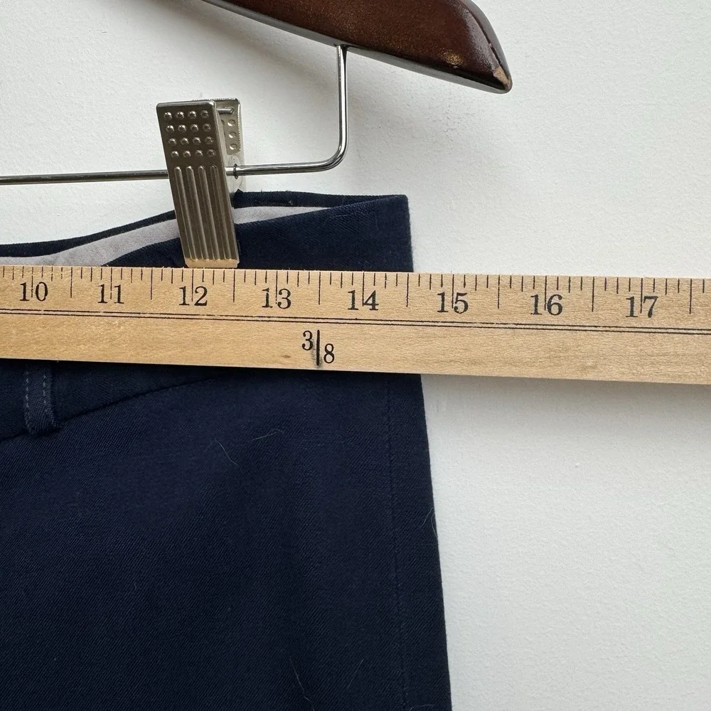 Banana Republic Women's Sloan Dress Pants Navy Blue Size 2‎ Trousers Casual